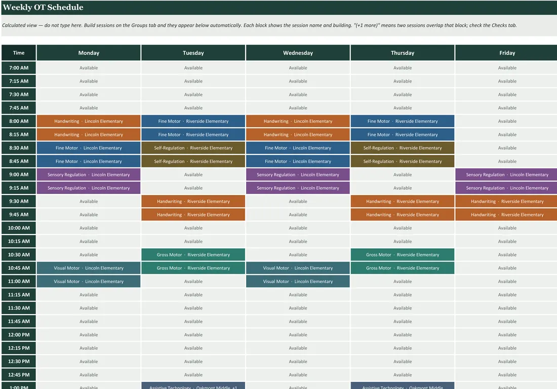 School OT Bundle screenshot